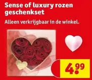 Sense - of luxury rozen geschenkset