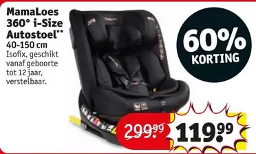 360° i-Size Autostoel