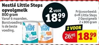 Nestlé - Little Steps opvolgmelk