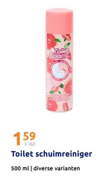 Toilet schuimreiniger