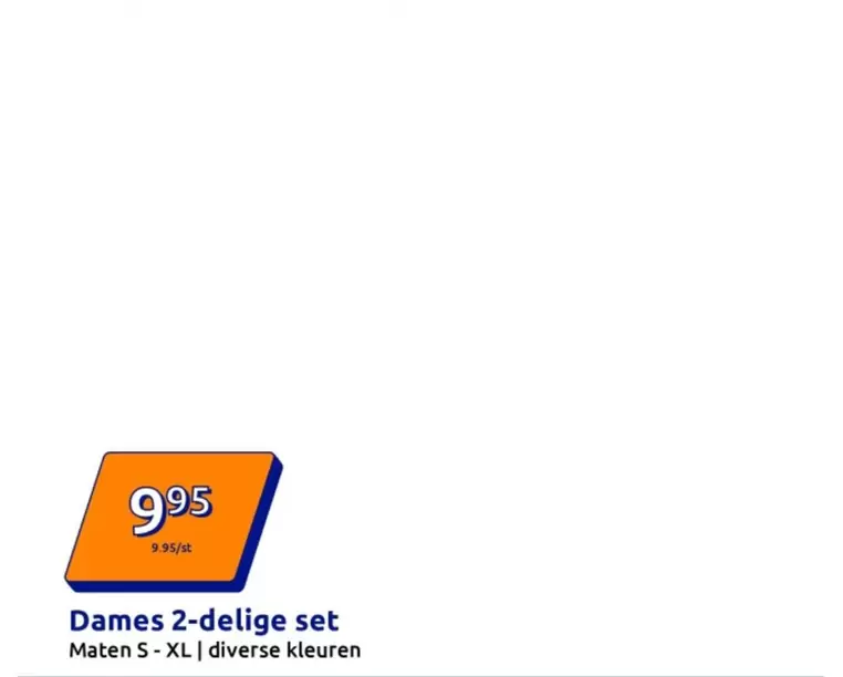 Dames 2-delige set