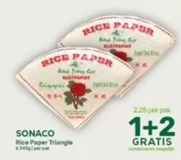 Rice Paper Triangle