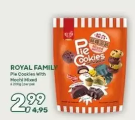 Royal - Pie Cookies With Mochi Mixed