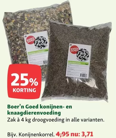 konijnen- en knaagdierenvoeding