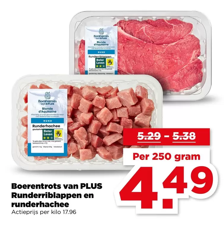 max - Runderriblappen en runderhachee