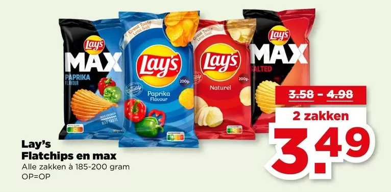 Lay's - Flatchips en max