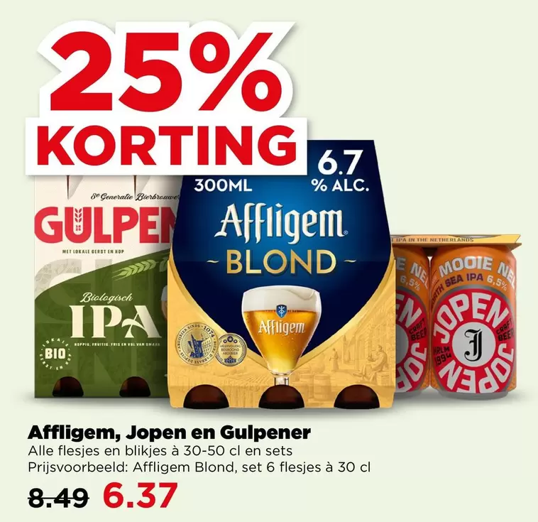 Hop - Affligem, Jopen en Gulpener