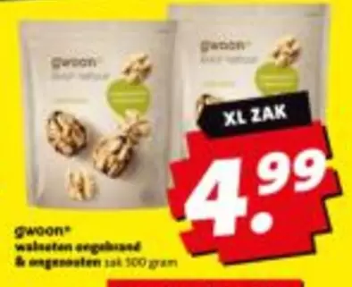 walnoten ongebrand & ongezouten