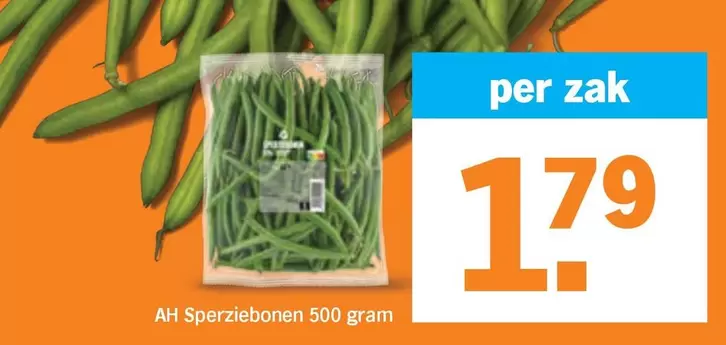 Ah - AH Sperziebonen