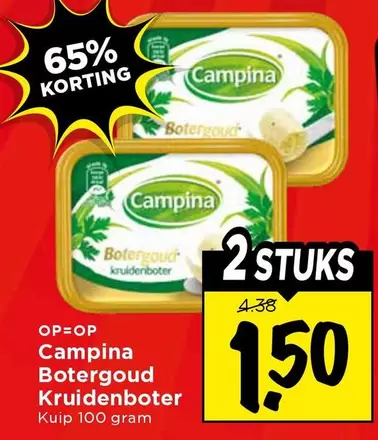 Botergoud Kruidenboter