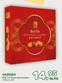 RED - Red Tin assorted cookies