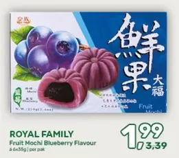 Casting - Fruit Mochi Blueberry Flavour