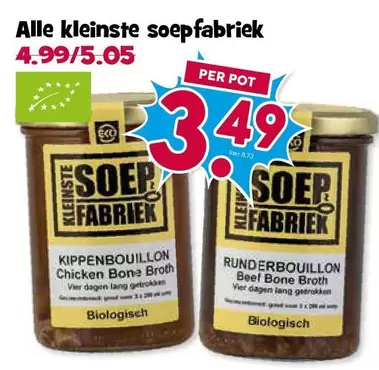 Alle kleinste soepfabriek