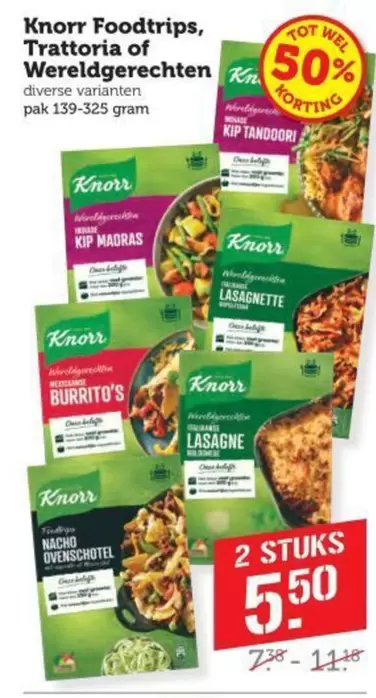 Knorr - Foodtrips, Trattoria of Wereldgerechten