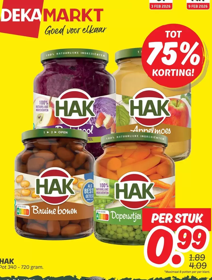 Best - Bruine bonen, Doperstjes, Annelmois