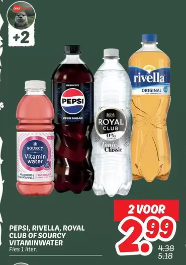 pepsi - RIVELLA, ROYAL CLUB OF SOURCY VITAMINWATER