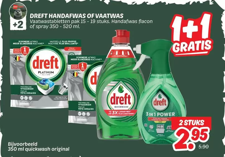 De - HANDAFWAS OF VAATWAS