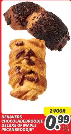 Deluxe - CHOCOLADEBROODJE DELUXE OF MAPLE PECANBROODJE