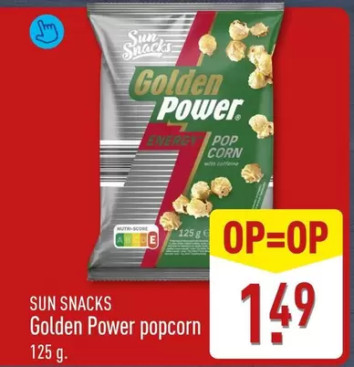 Sun - Golden Power popcorn