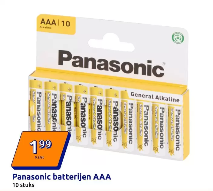 Panasonic - batterijen AAA