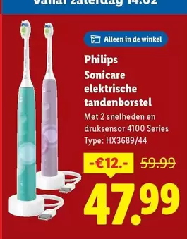 Philips - Sonicare elektrische tandenborstel