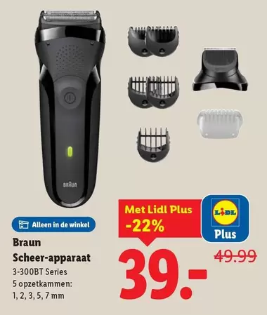 Braun - Scheer-apparaat