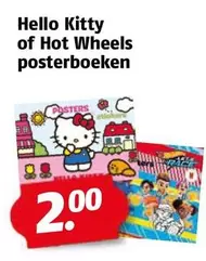 Hello Kitty -  of Hot Wheels posterboeken