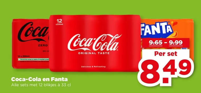 Coca-Cola -  en Fanta