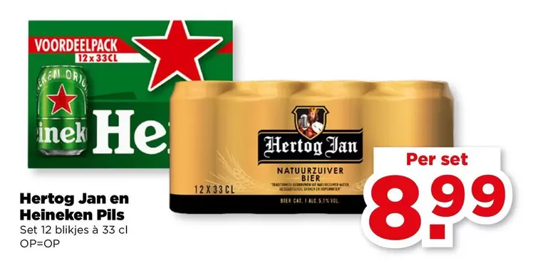 Heineken - Hertog Jan en  Pils