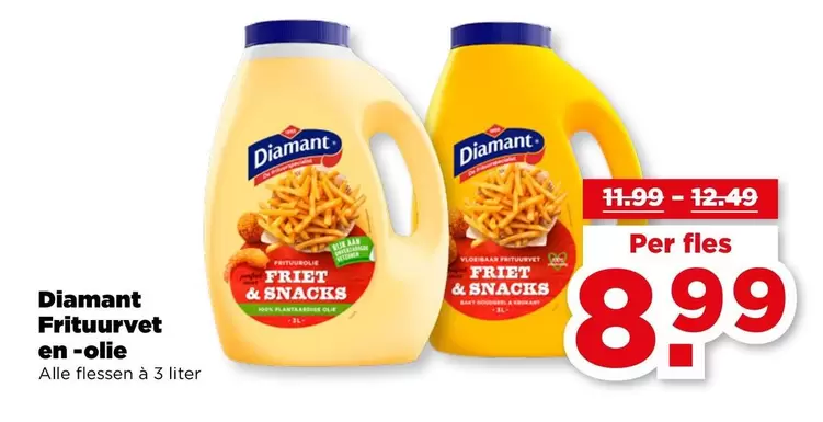 Diamant - Frituurvet en-olie