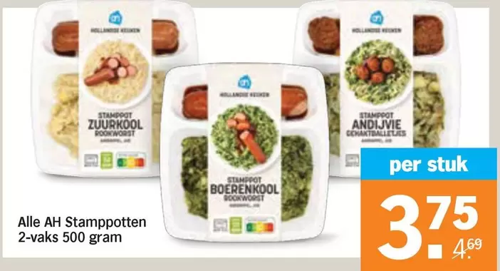 Ah - Stamppotten 2-vaks 500 gram