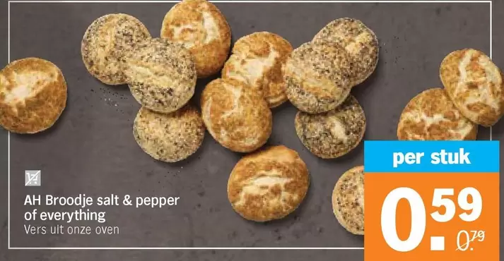 Ah - Broodje salt & pepper of everything
