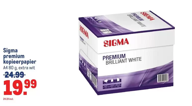 Sigma - Premium Kopieerpapier