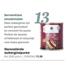 Geroosterde auberginepuree