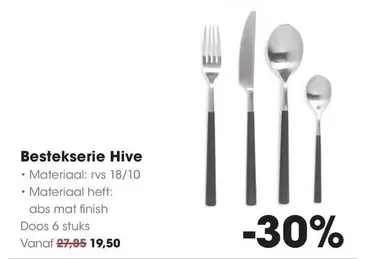 Finish - Bestekserie Hive