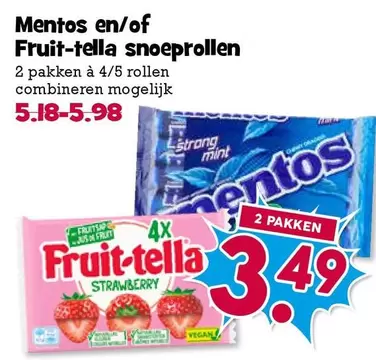 Mentos - Snoeprollen