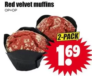 RED - Red velvet muffins