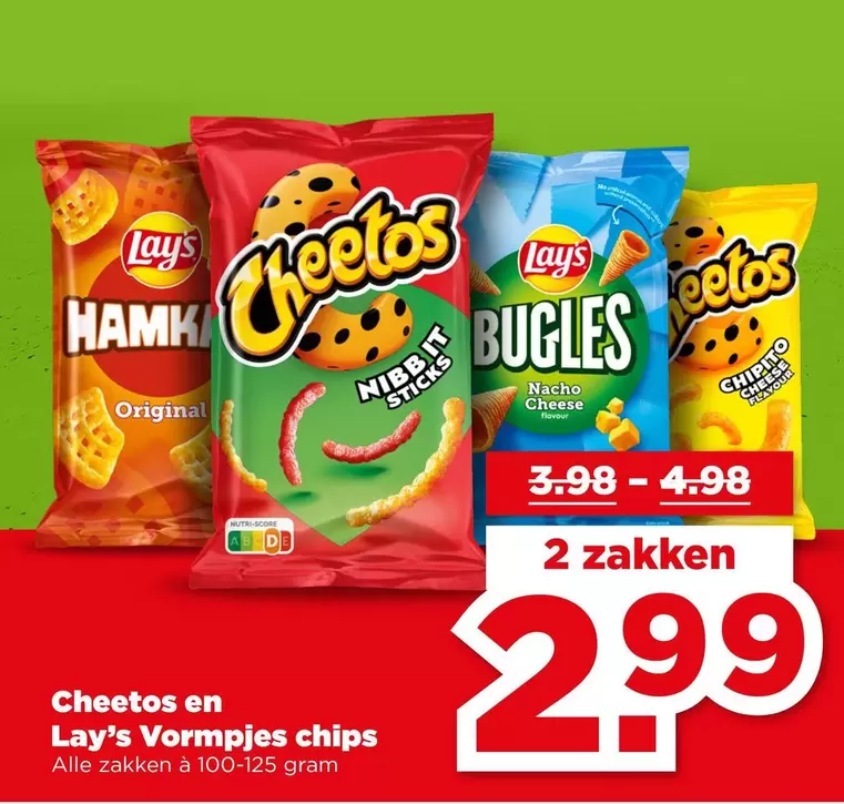 Lay's - Cheetos en  Vormpjes chips
