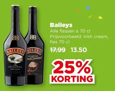Baileys - Alle flessen à 70 cl