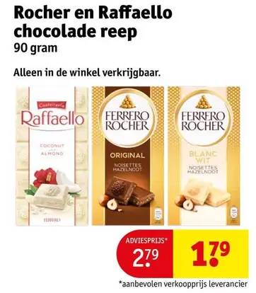 De - Chocolade Reep