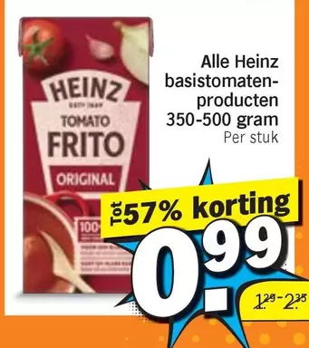 Heinz - Basistomatenproducten