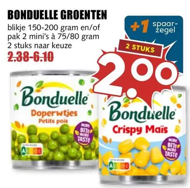 Bonduelle - GROENTEN