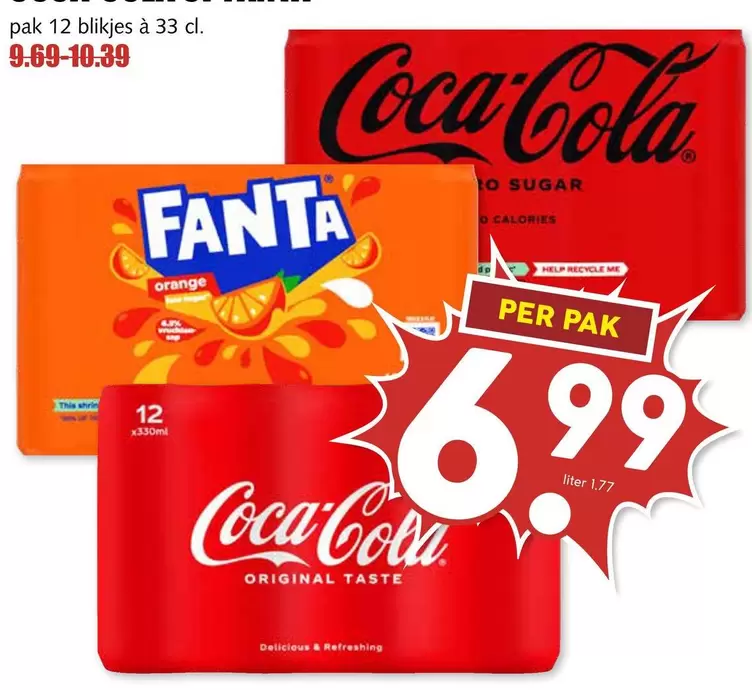 Coca-Cola -  or Fanta