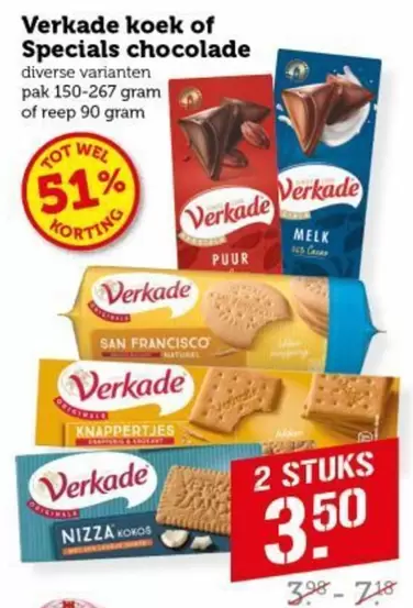 San Francisco - koek of Specials chocolade