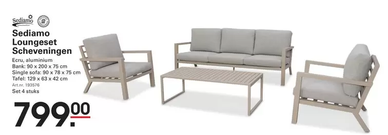 Loungeset Scheveningen