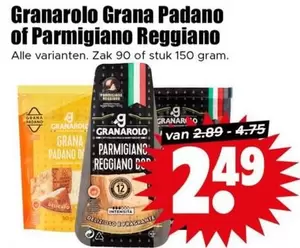 Grana Padano of Parmigiano Reggiano