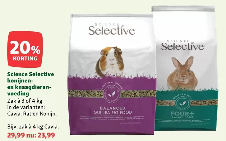 De - konijnen- en knaagdieren- voeding