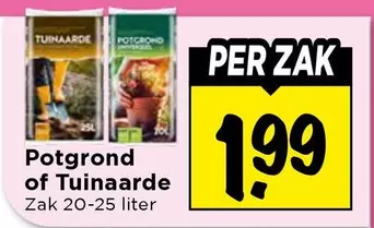 Potgrond of Tuinaarde