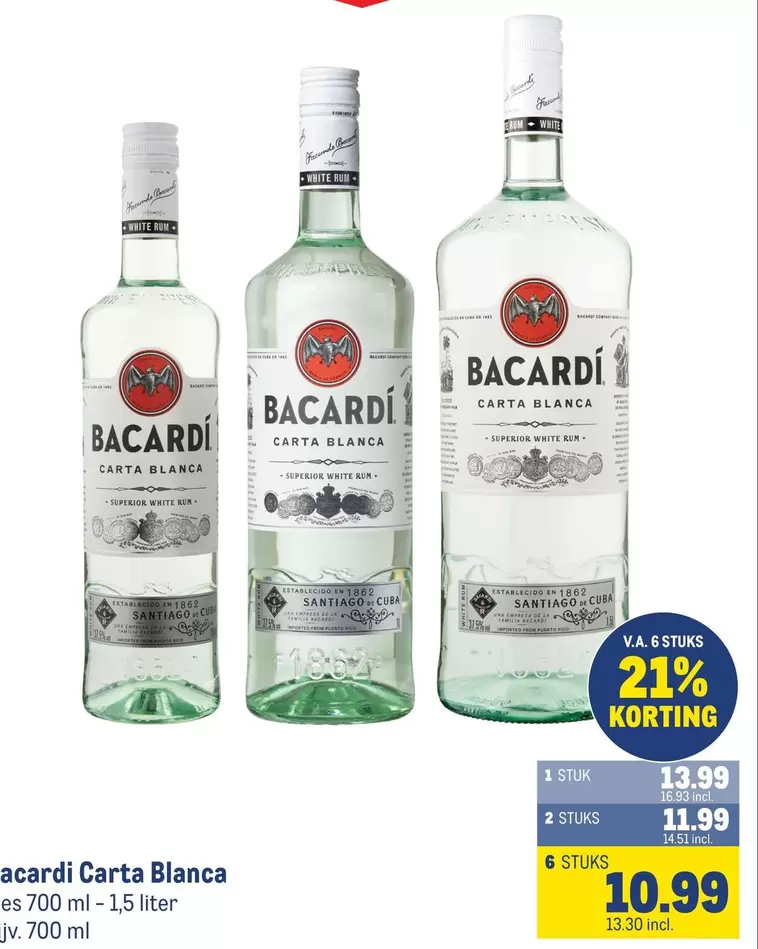 Bacardi - Carta Blanca