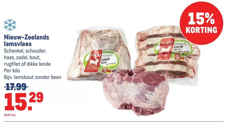 Nieuw-Zeelands lamsvlees